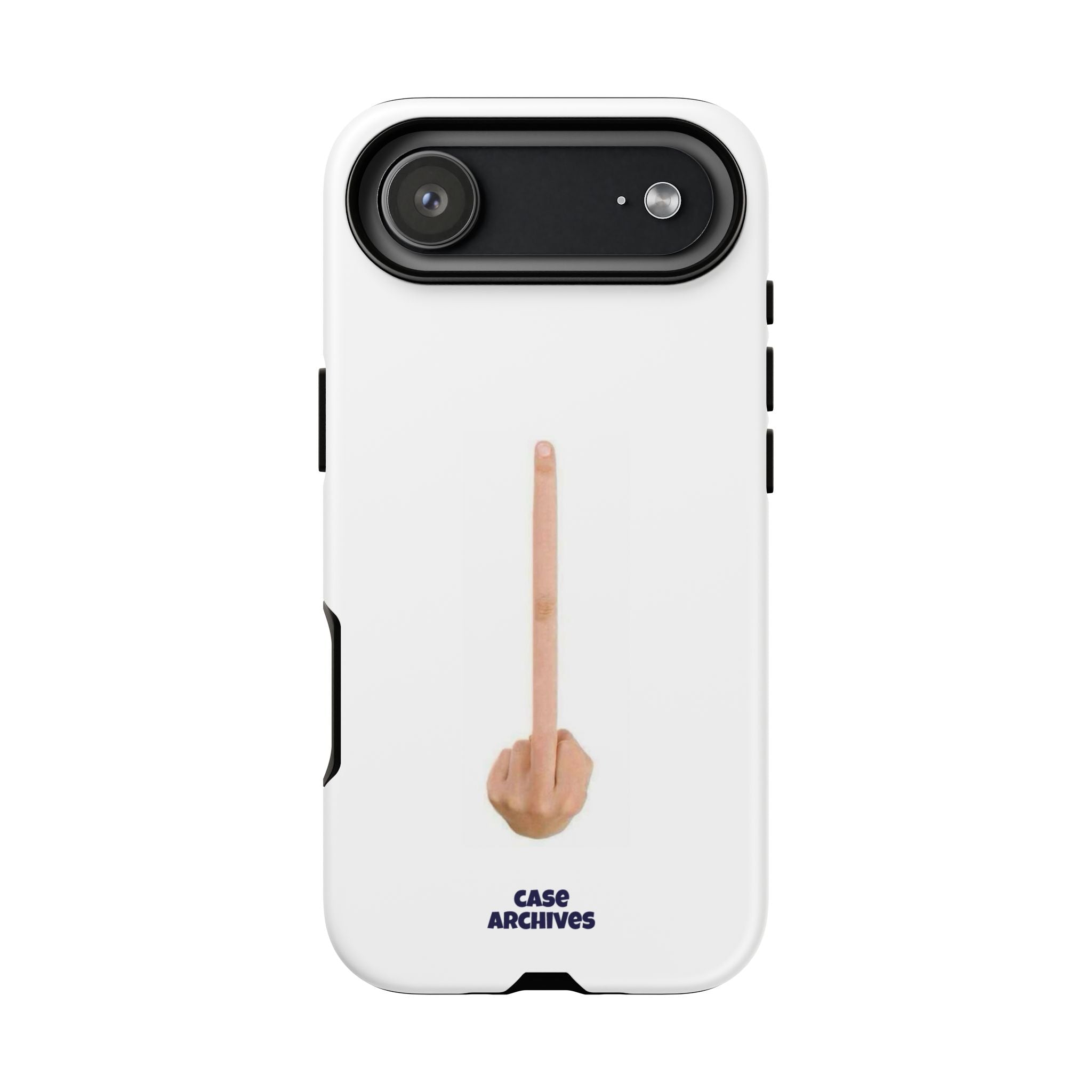 Phone Case — Minimalist Middle Finger Design (Case Archives)