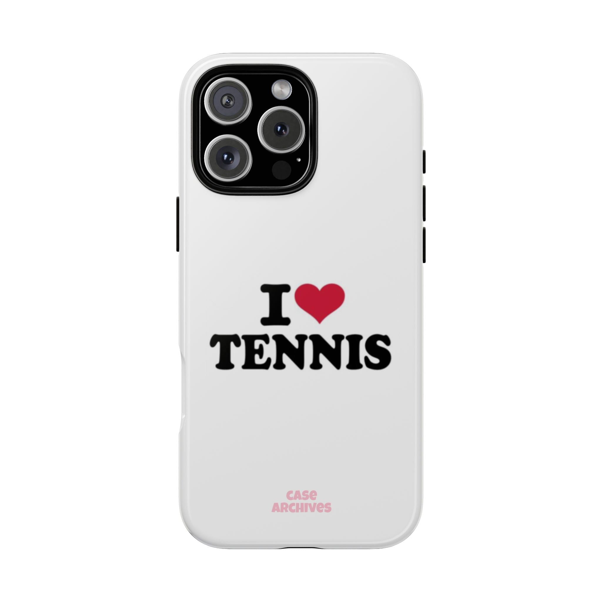 I LOVE  Tennis Phone Case