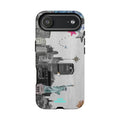 City Skyline Tough Phone Case – Statue of Liberty Urban Art Protective Cover