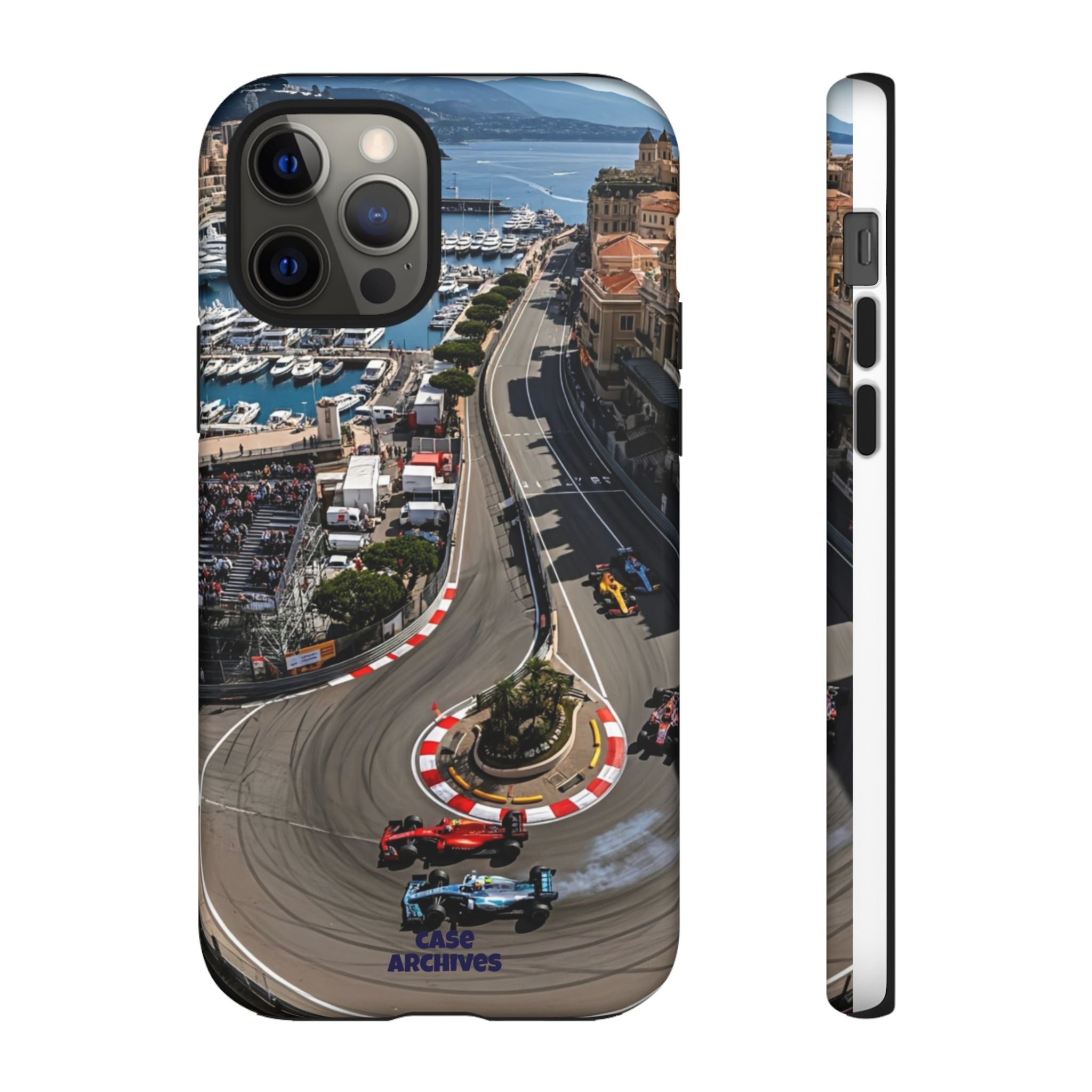 F1 Circuit Phone Case – Monaco Grand Prix Track Design