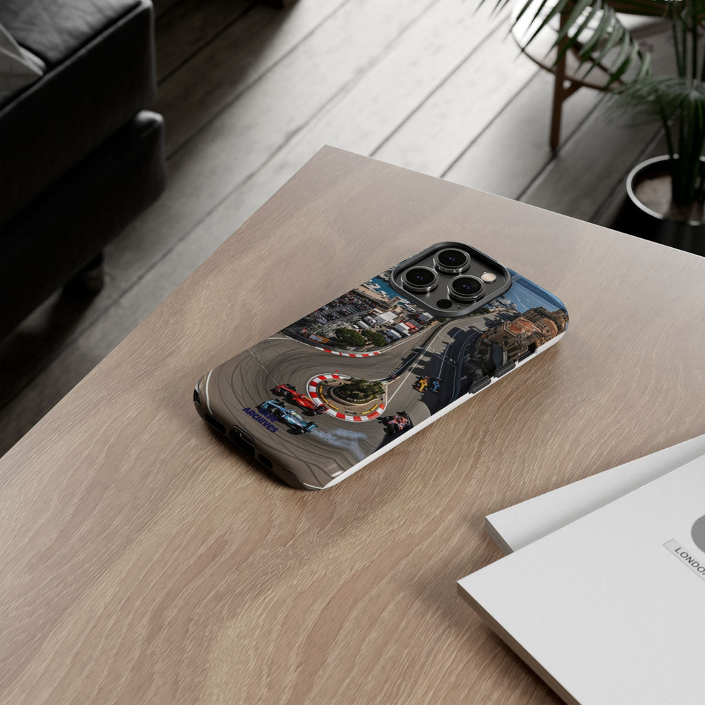 F1 Circuit Phone Case – Monaco Grand Prix Track Design