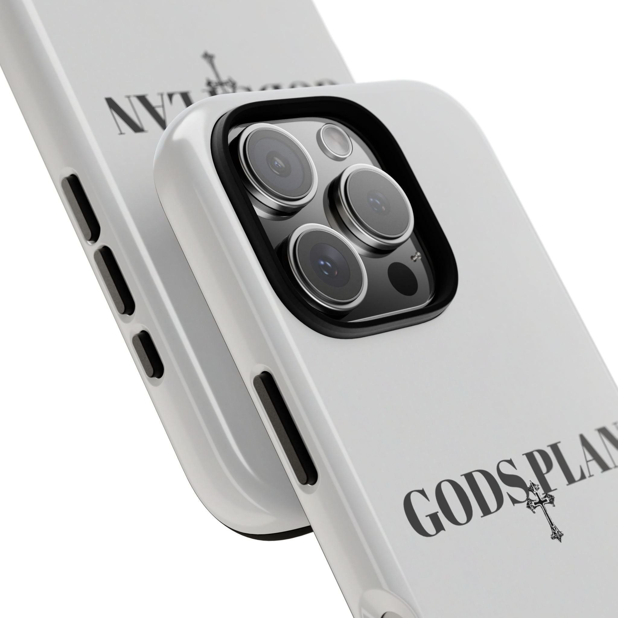 God's Plan Tough Phone Case — Minimal Faith-Inspired Protective Cover