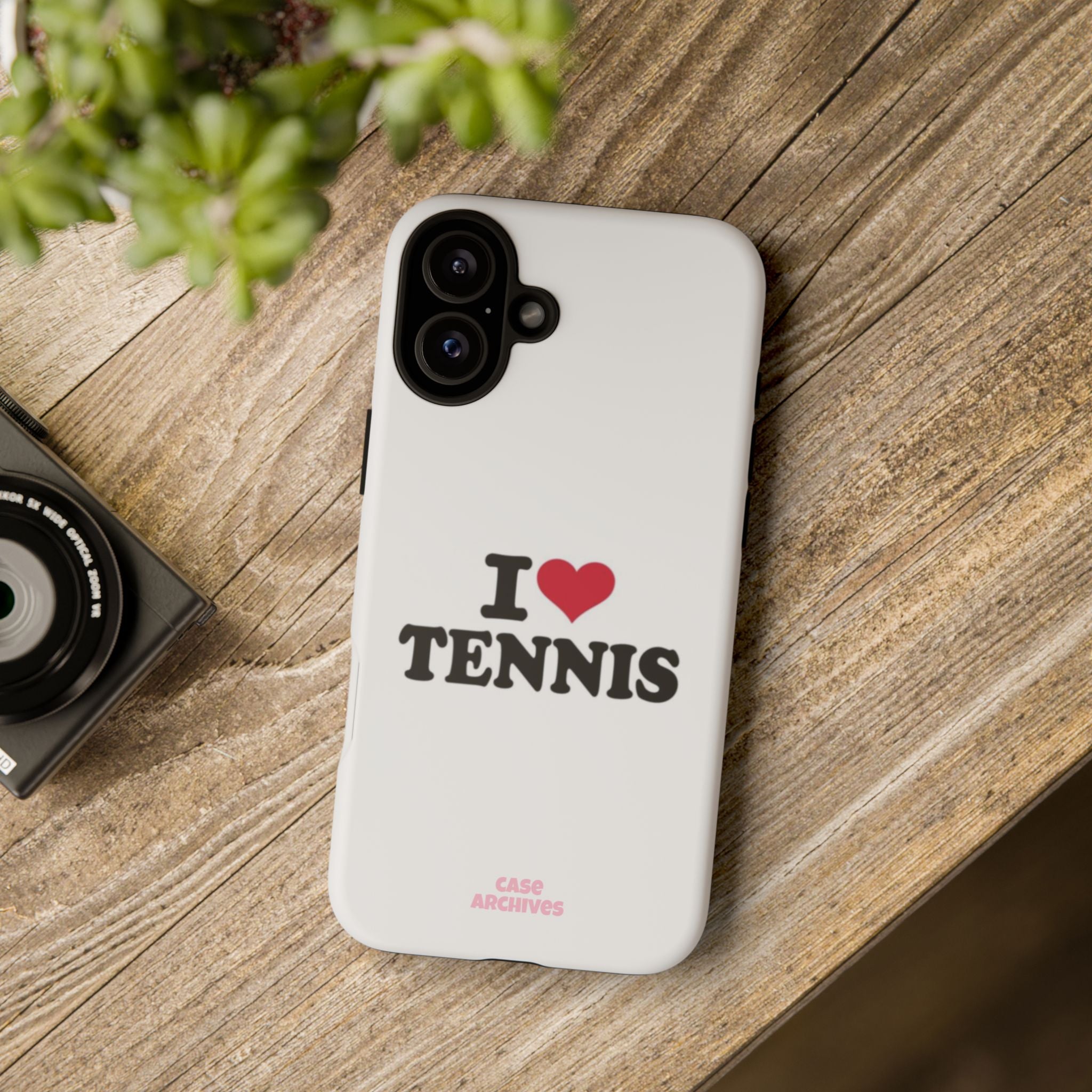I LOVE  Tennis Phone Case