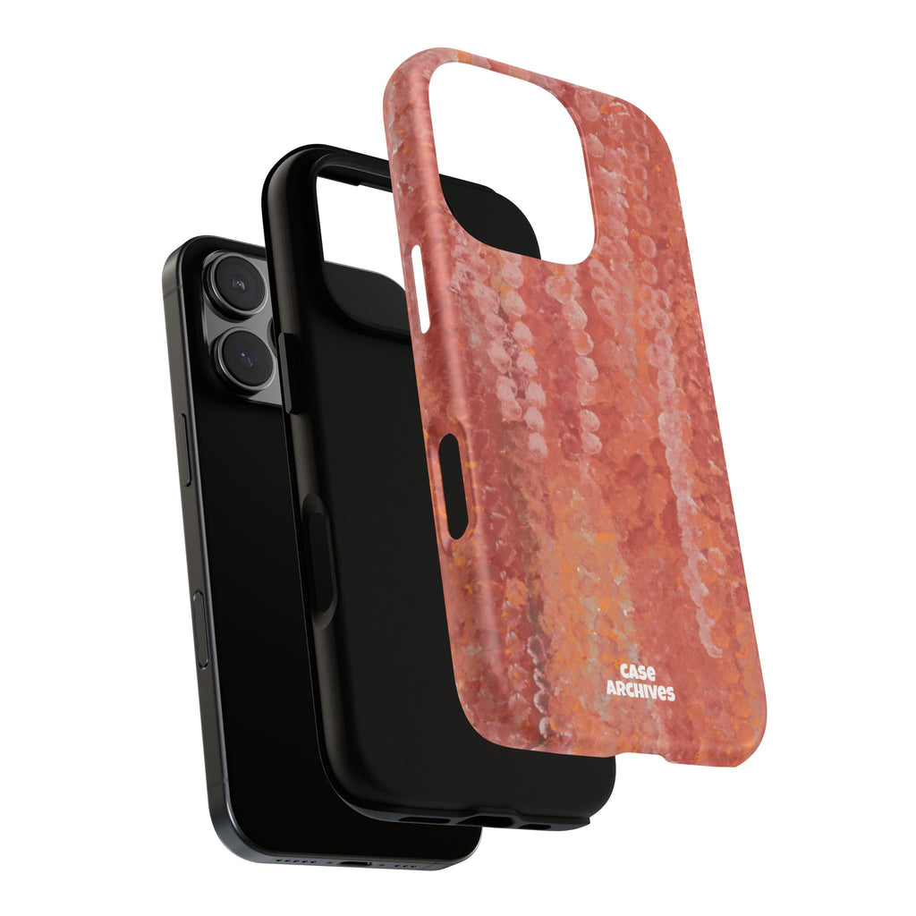 Sequin Coral Tough Phone Case