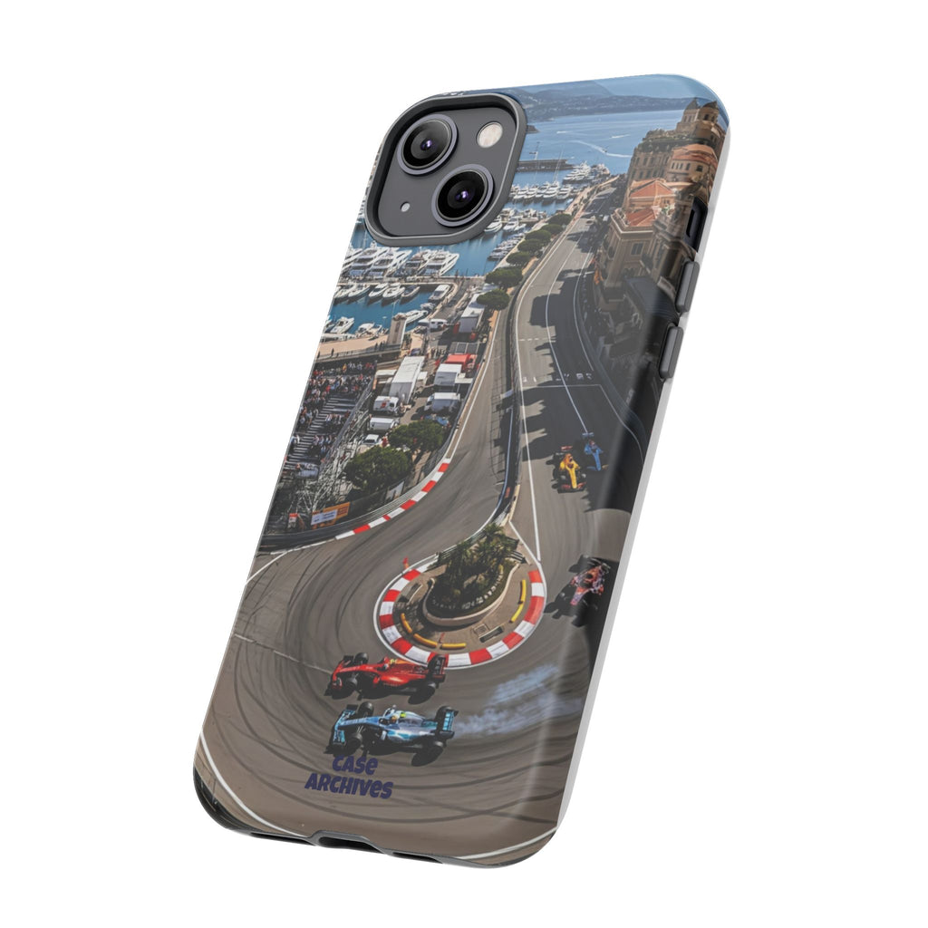 F1 Circuit Phone Case – Monaco Grand Prix Track Design