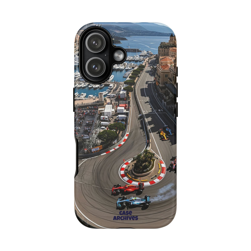 F1 Circuit Phone Case – Monaco Grand Prix Track Design
