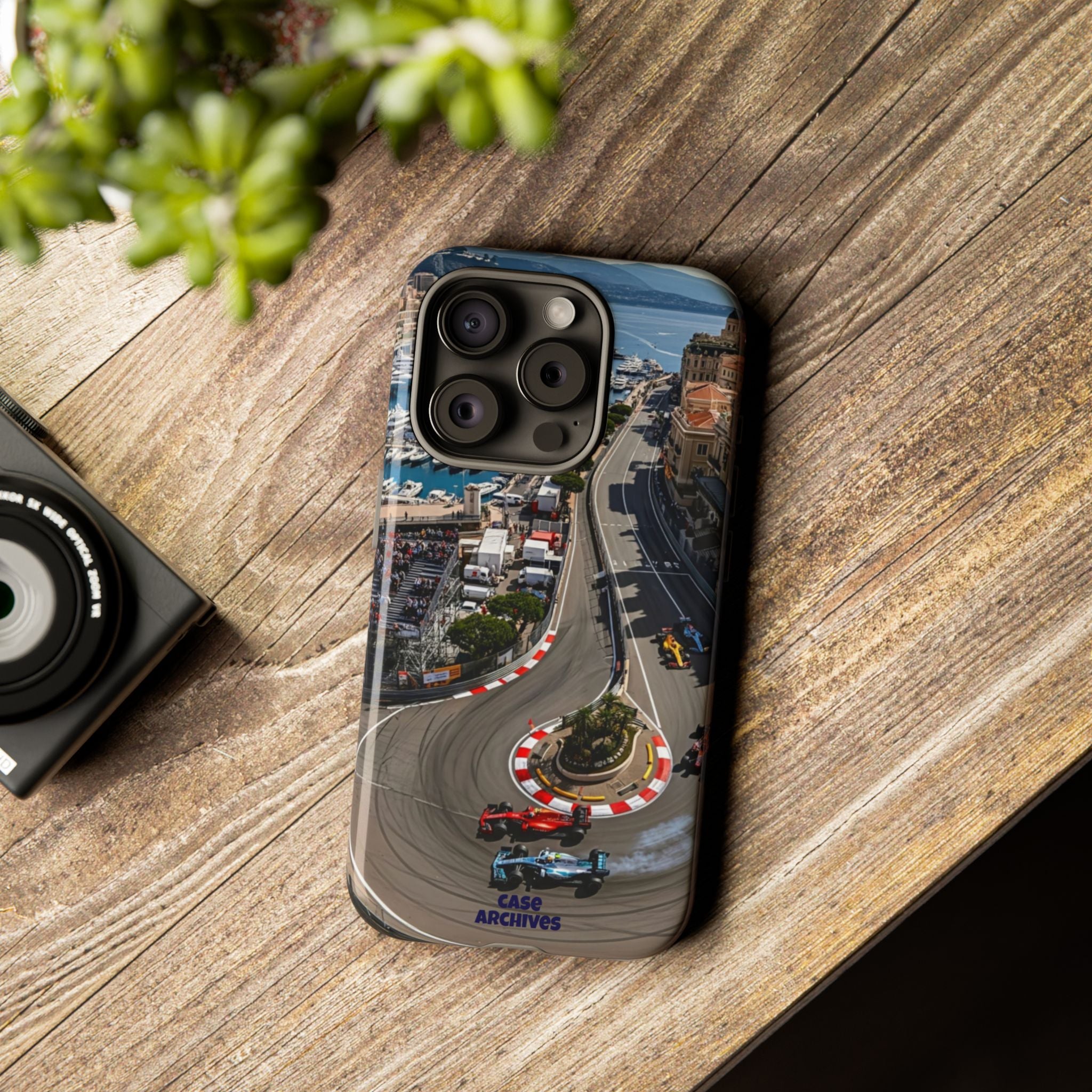 F1 Circuit Phone Case – Monaco Grand Prix Track Design