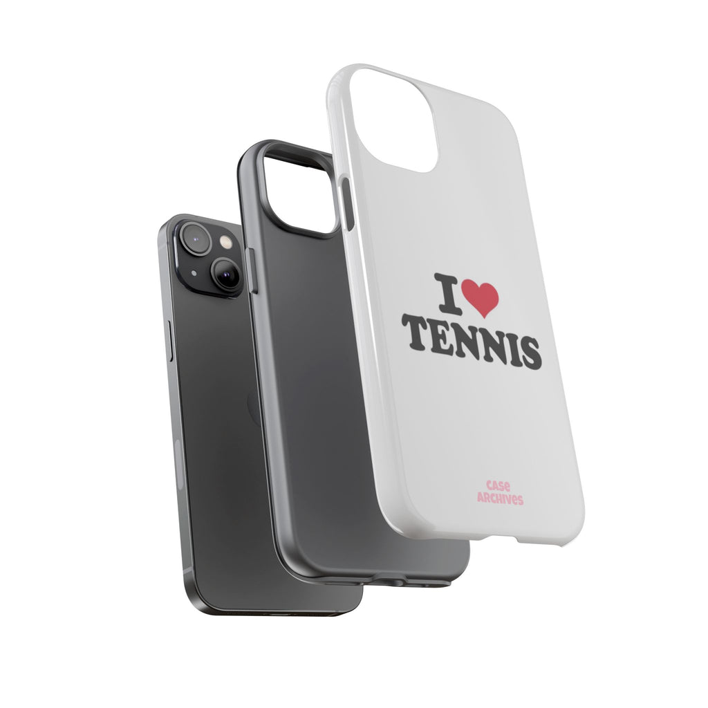 I LOVE  Tennis Phone Case