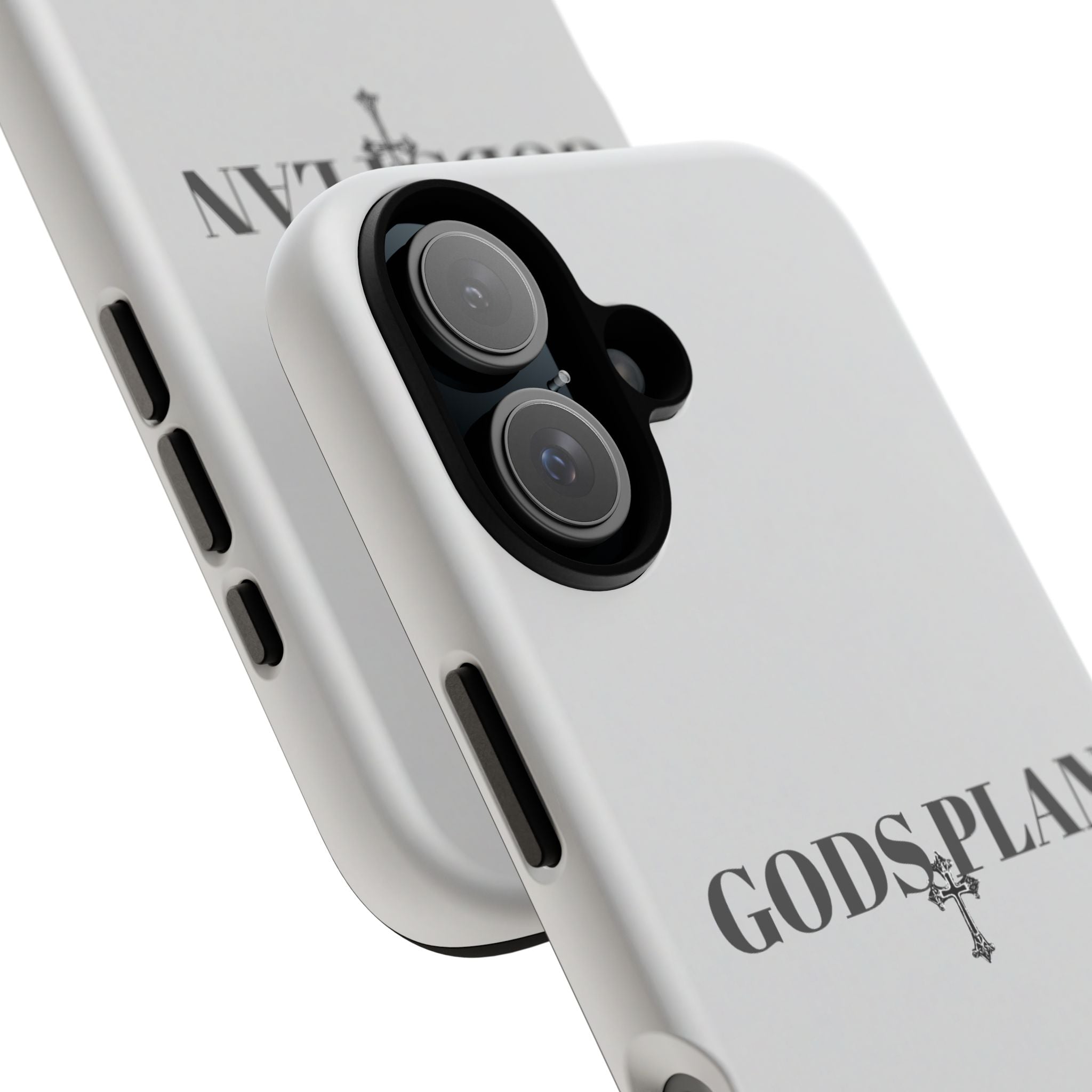 God's Plan Tough Phone Case — Minimal Faith-Inspired Protective Cover