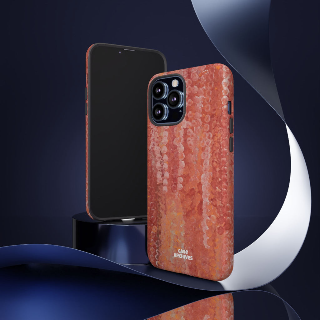 Sequin Coral Tough Phone Case
