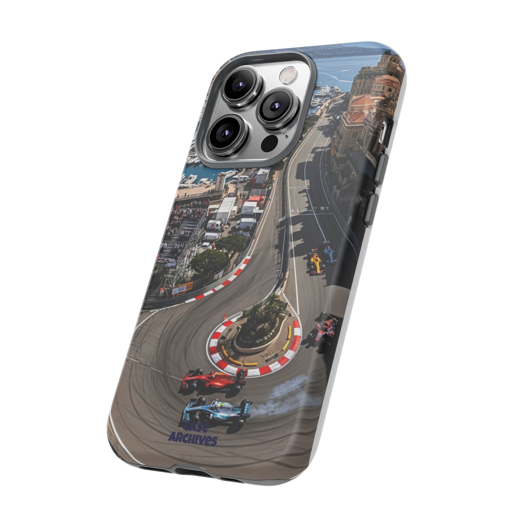 F1 Circuit Phone Case – Monaco Grand Prix Track Design