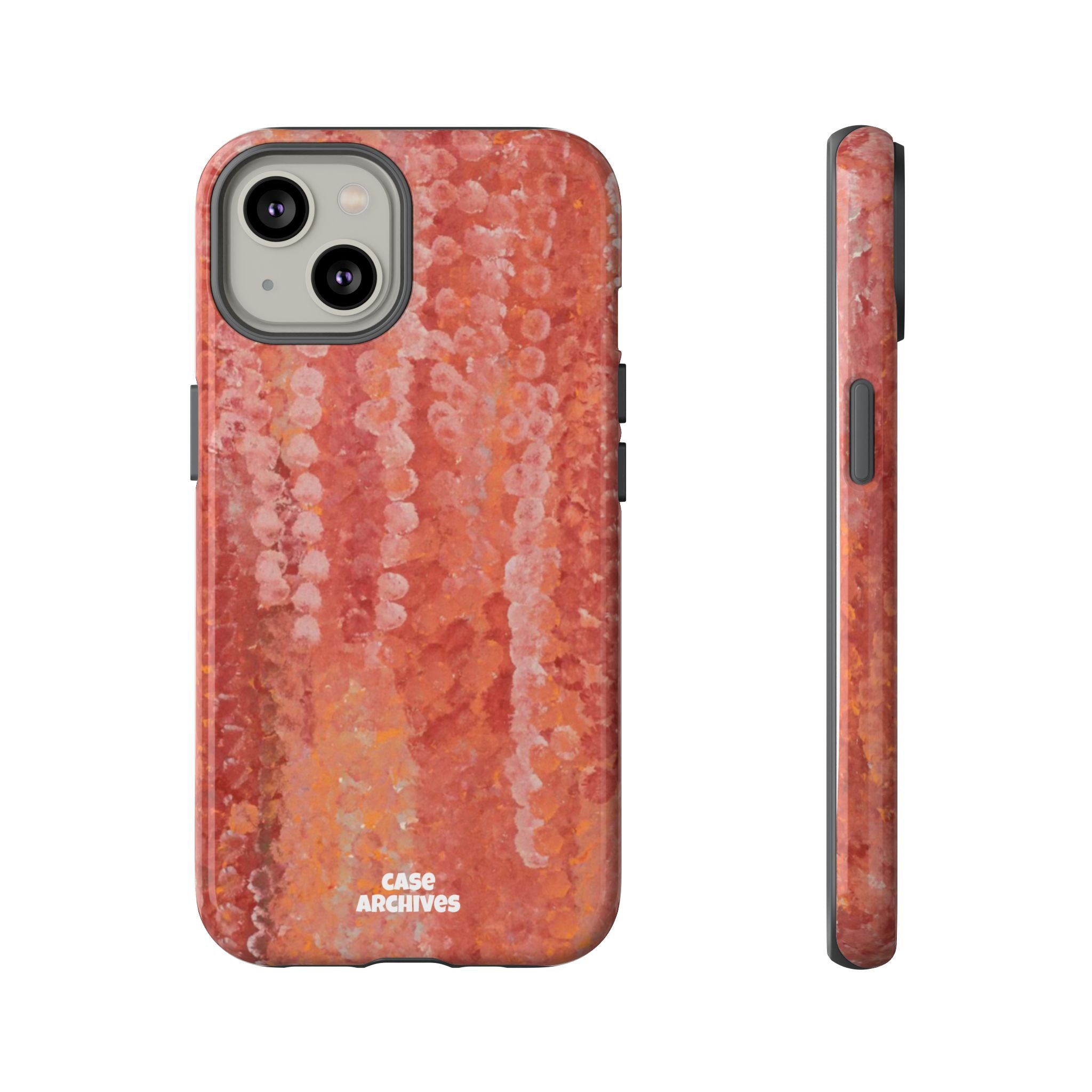 Sequin Coral Tough Phone Case