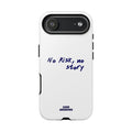 Phone Case — "No Risk, No Story" Minimal Motivational Tough Case