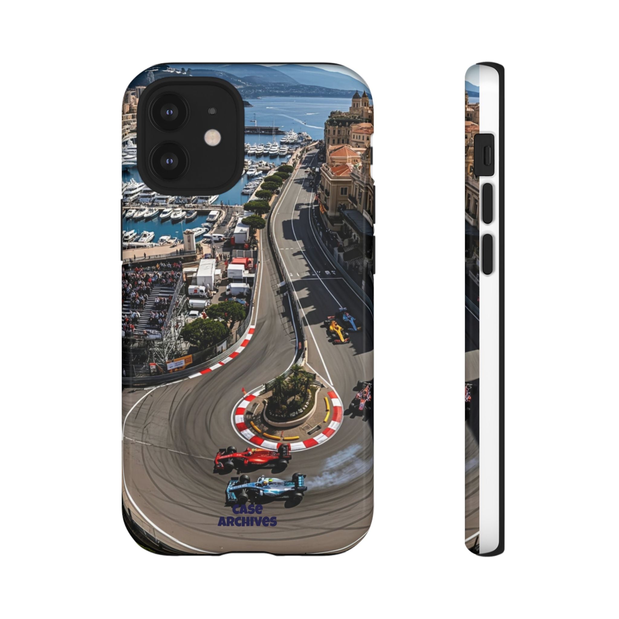 F1 Circuit Phone Case – Monaco Grand Prix Track Design