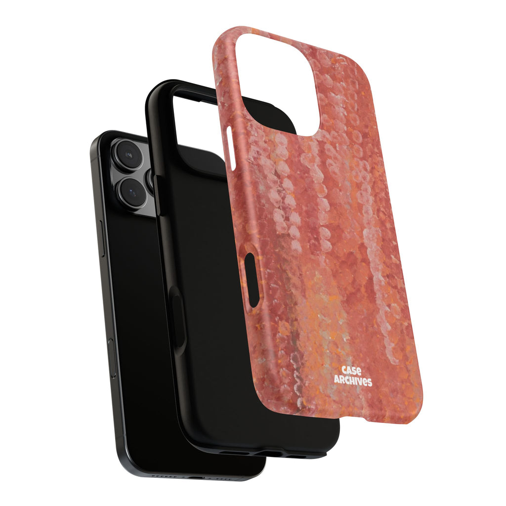 Sequin Coral Tough Phone Case