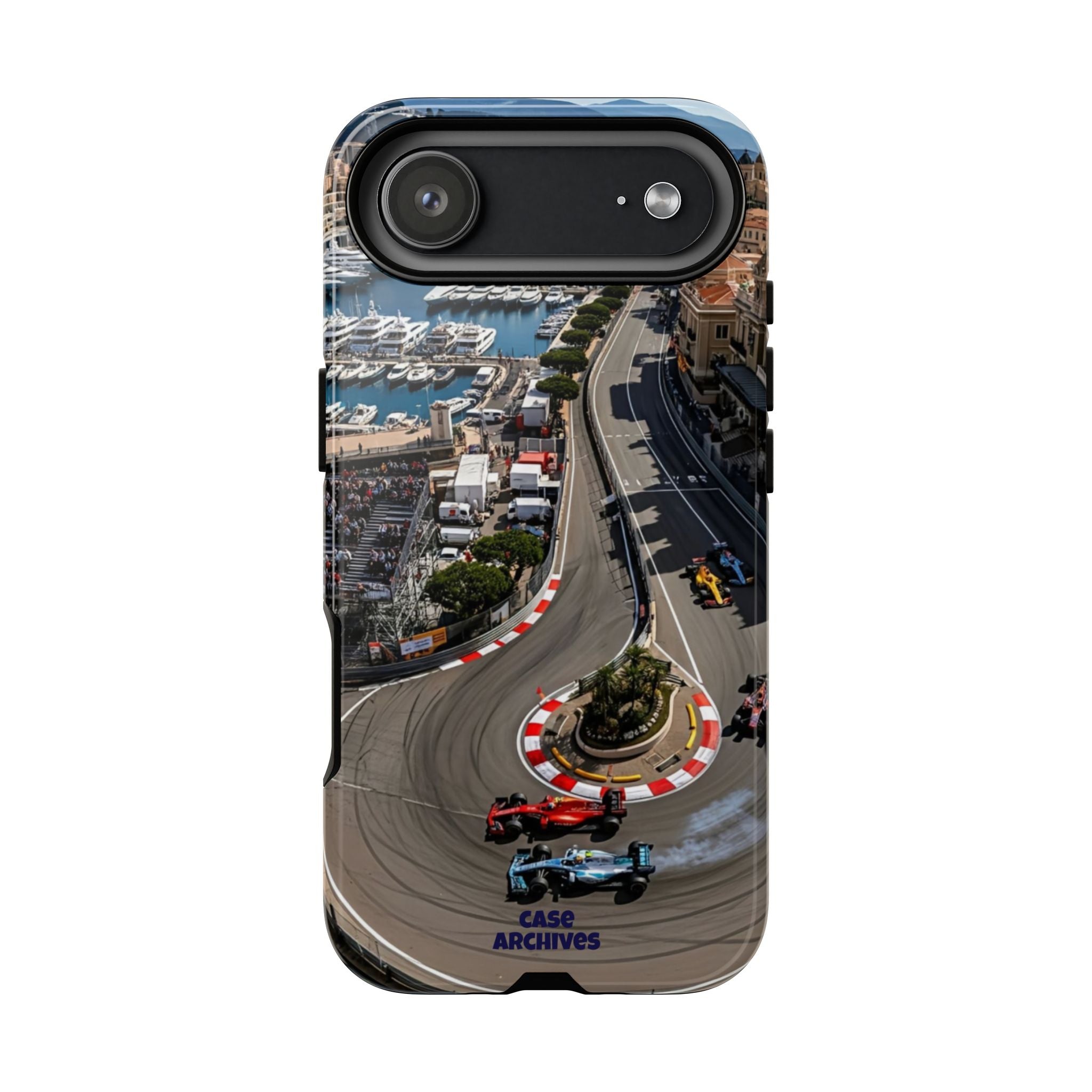 F1 Circuit Phone Case – Monaco Grand Prix Track Design