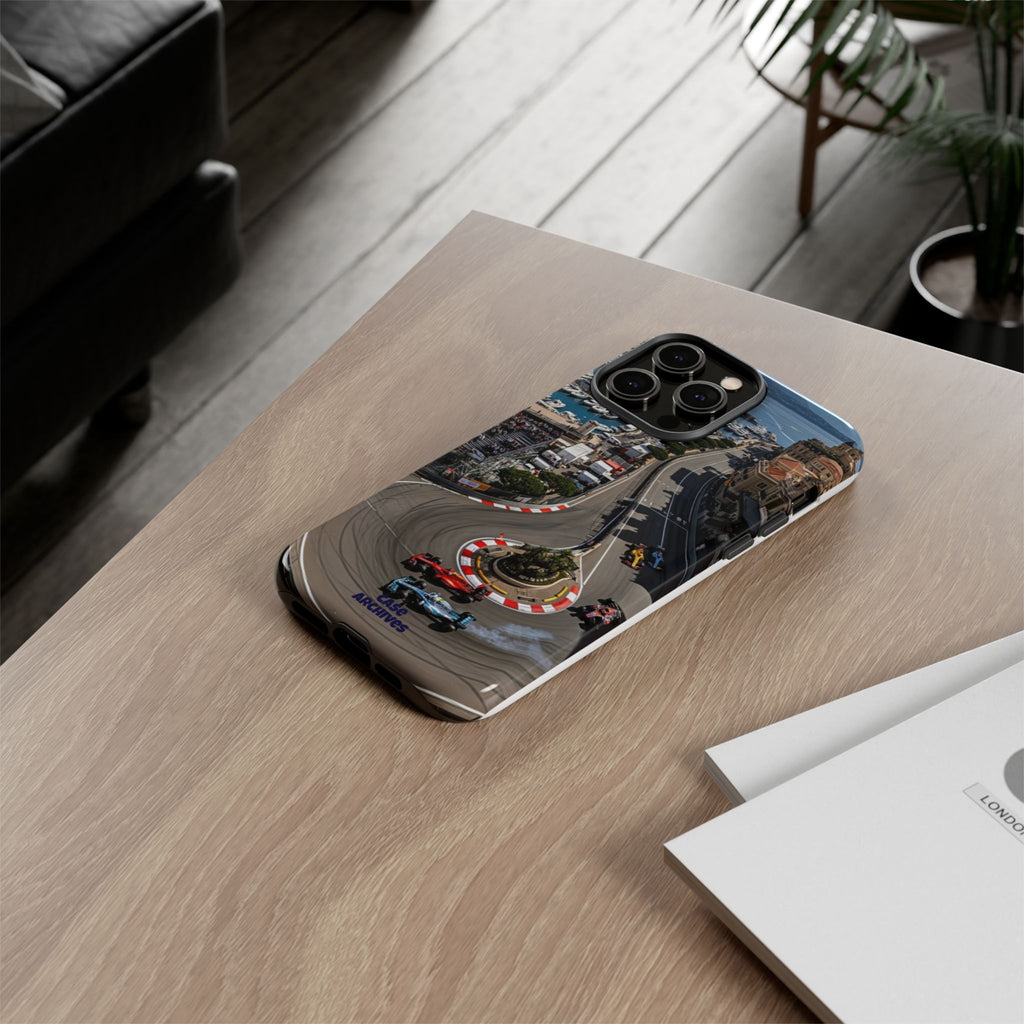 F1 Circuit Phone Case – Monaco Grand Prix Track Design