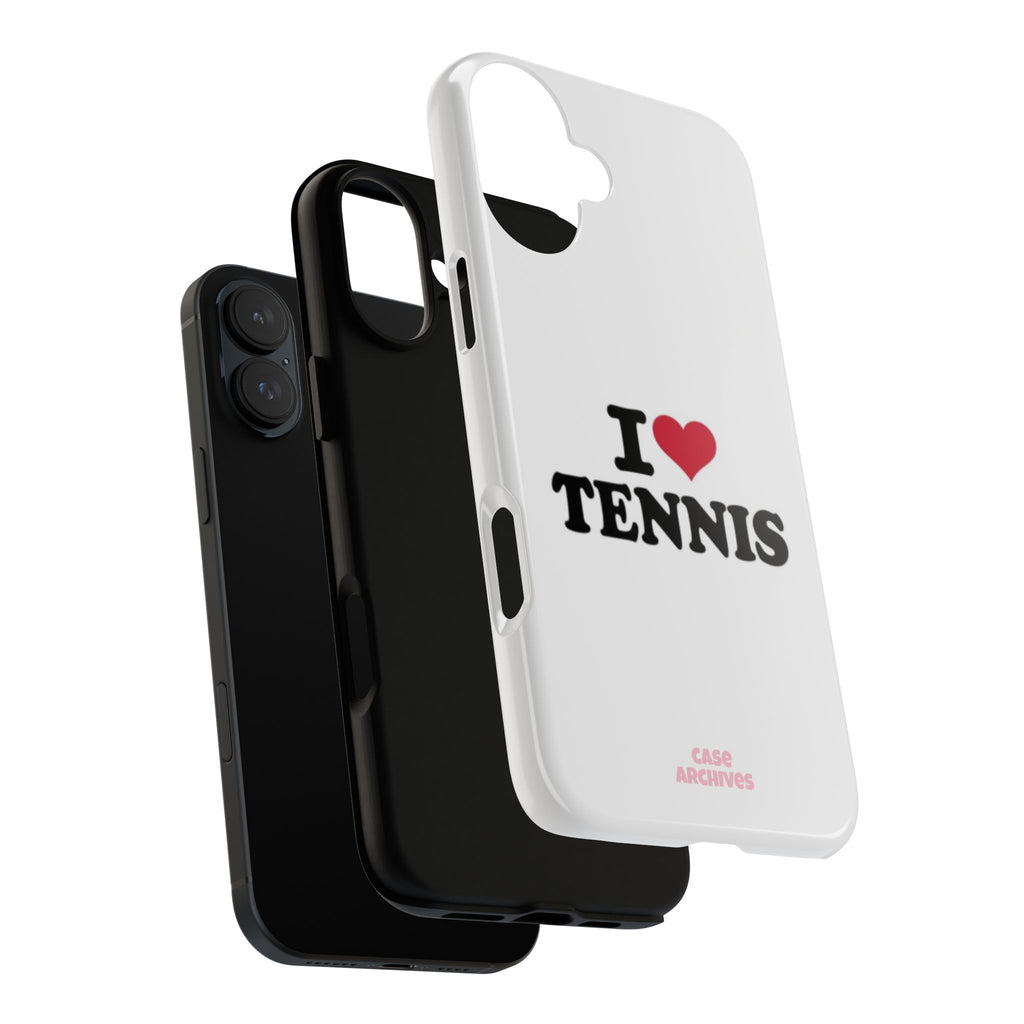 I LOVE  Tennis Phone Case
