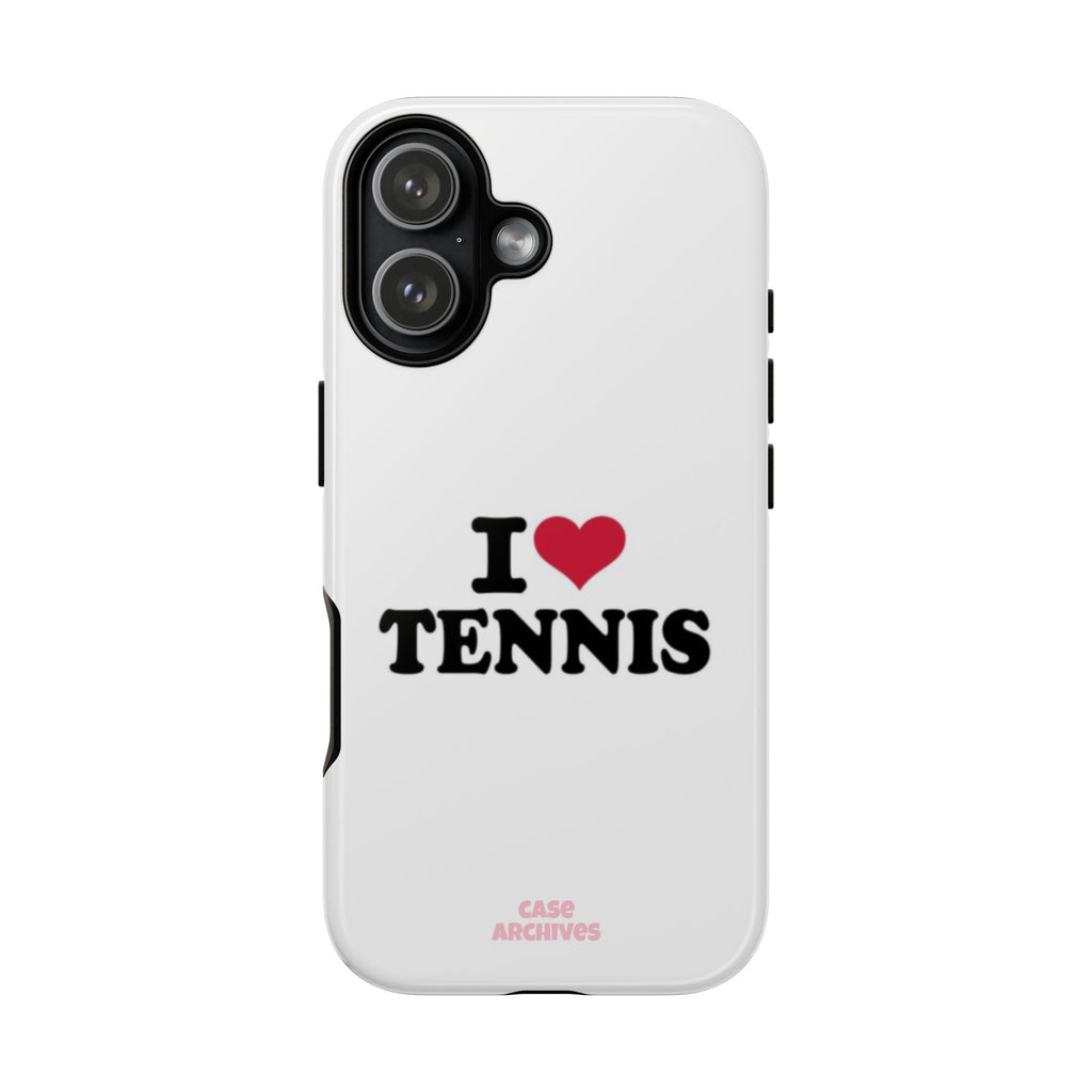 I LOVE  Tennis Phone Case
