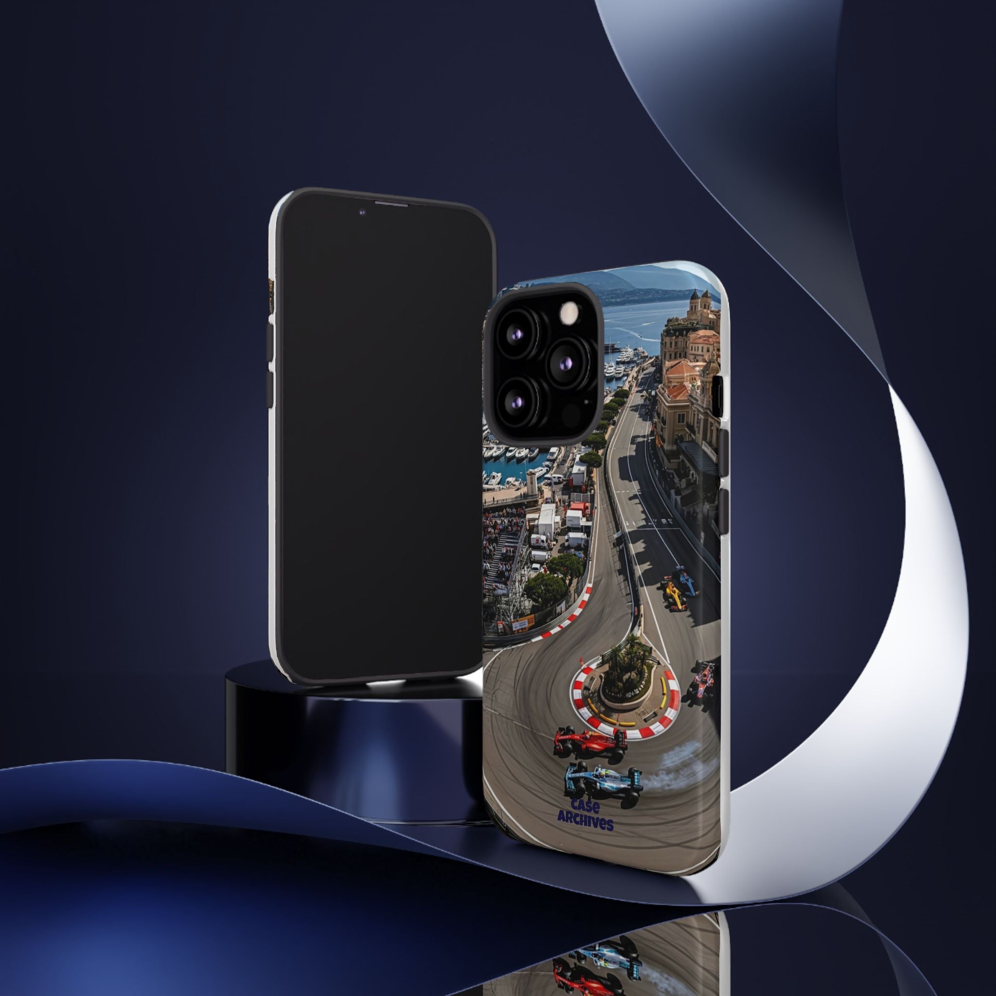 F1 Circuit Phone Case – Monaco Grand Prix Track Design