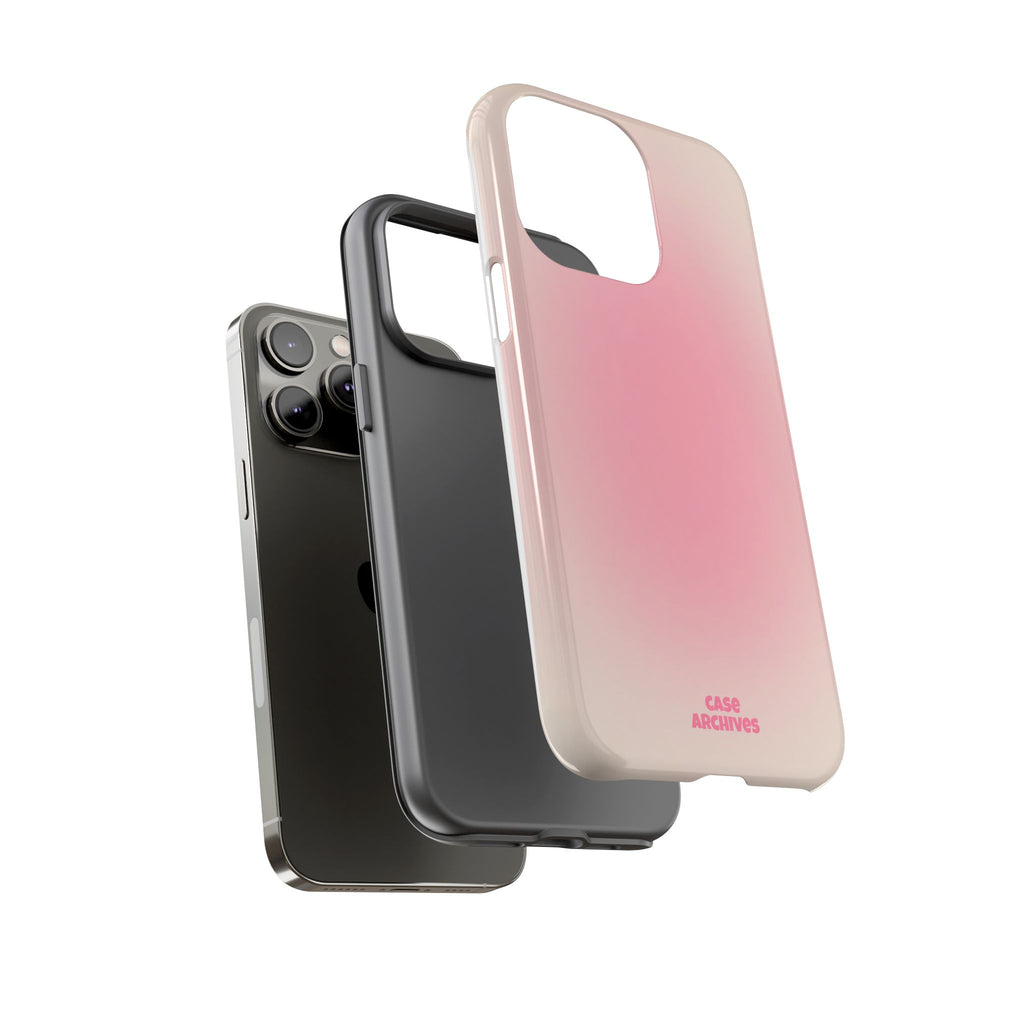 Tough Case – Pink Ombre Protective Phone Case