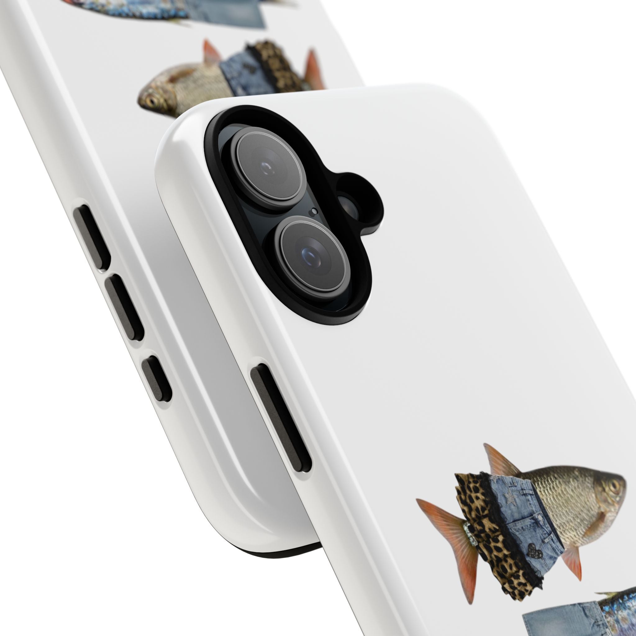 Fish Trio Phone Case — 'Case Archives' Protective iPhone Cover