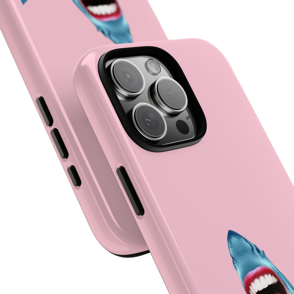 Shark tongue out- funny case