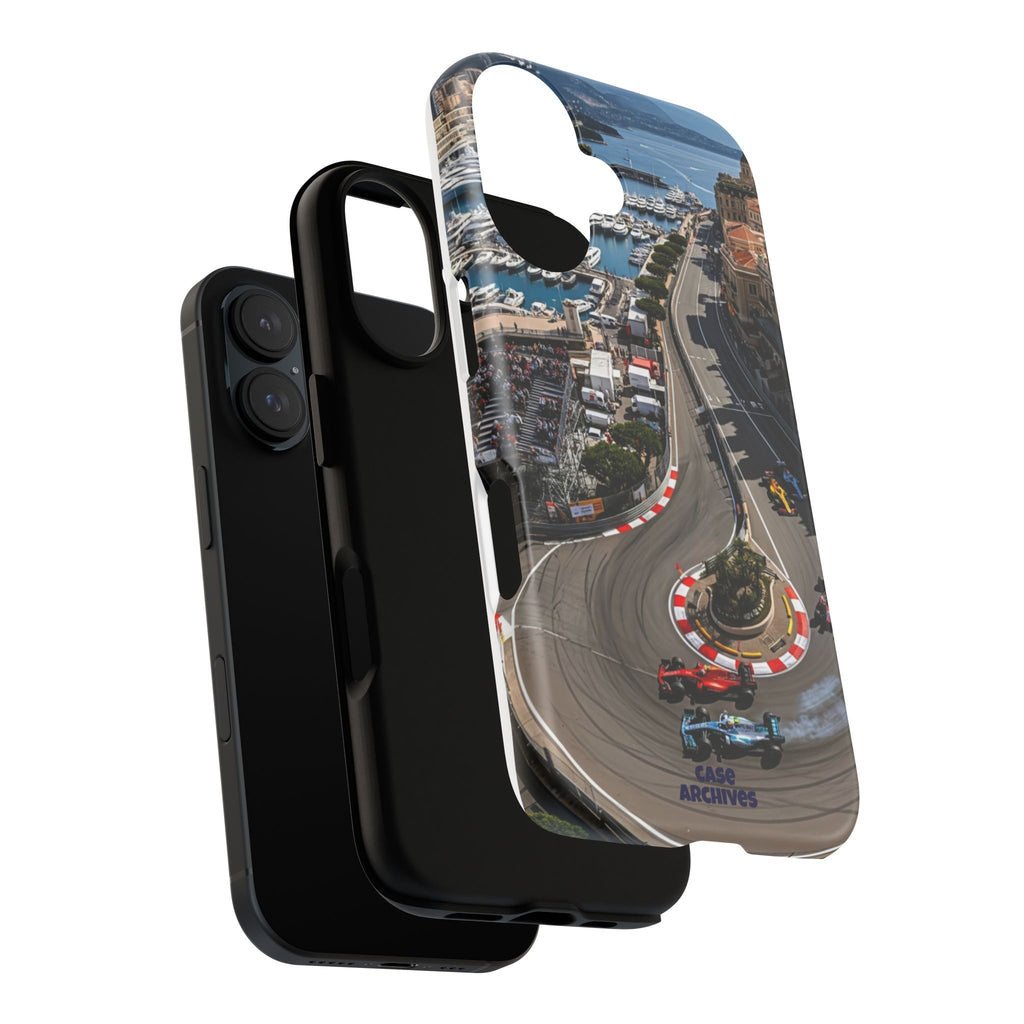 F1 Circuit Phone Case – Monaco Grand Prix Track Design