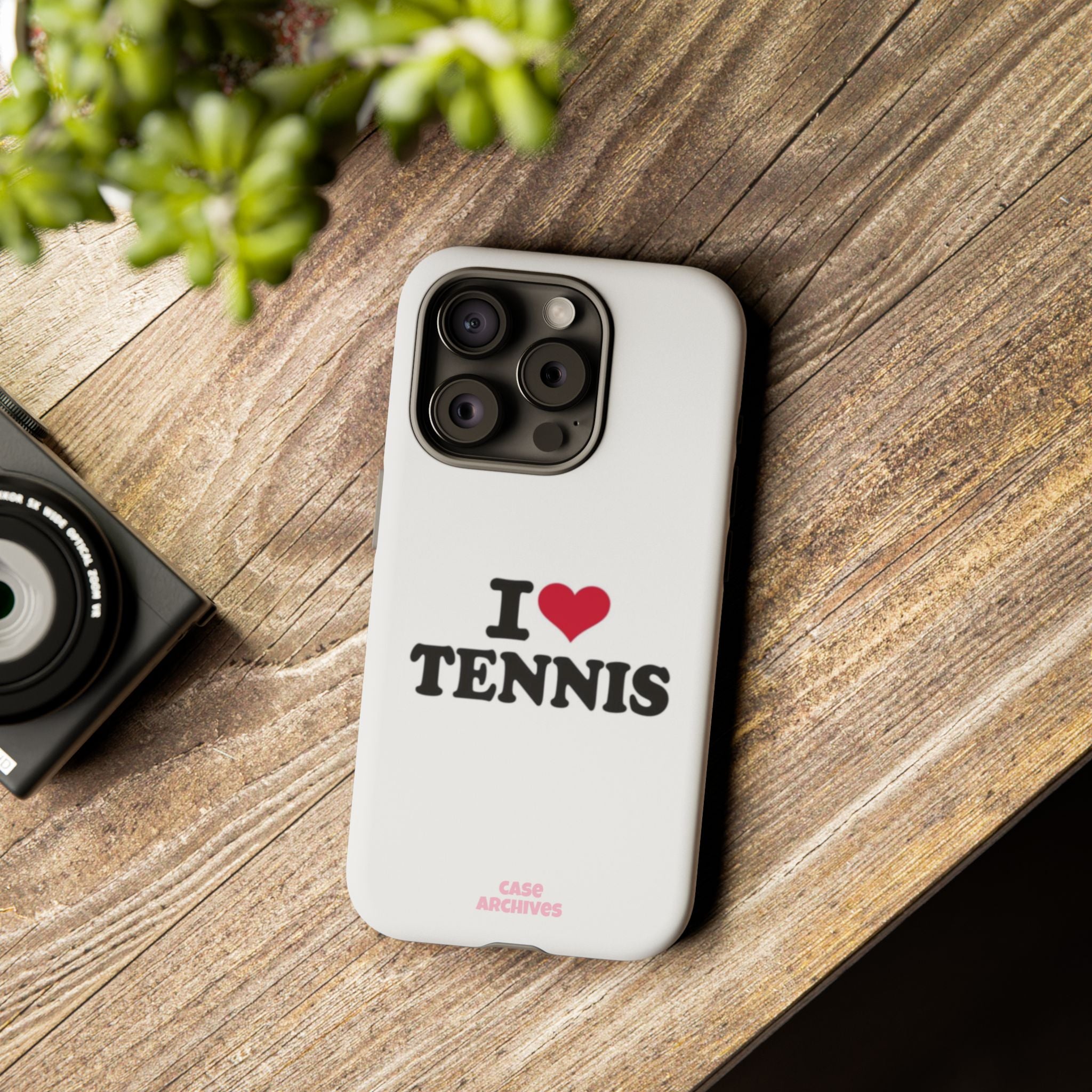 I LOVE  Tennis Phone Case