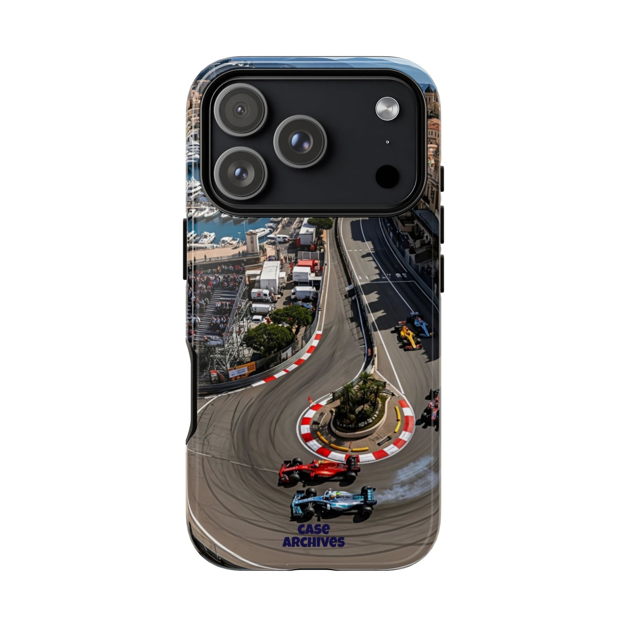 F1 Circuit Phone Case – Monaco Grand Prix Track Design