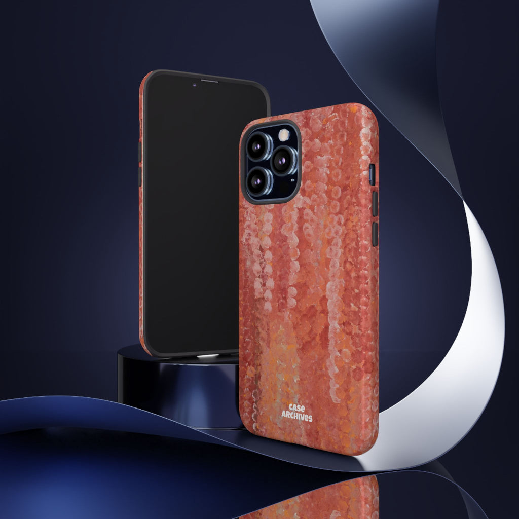 Sequin Coral Tough Phone Case