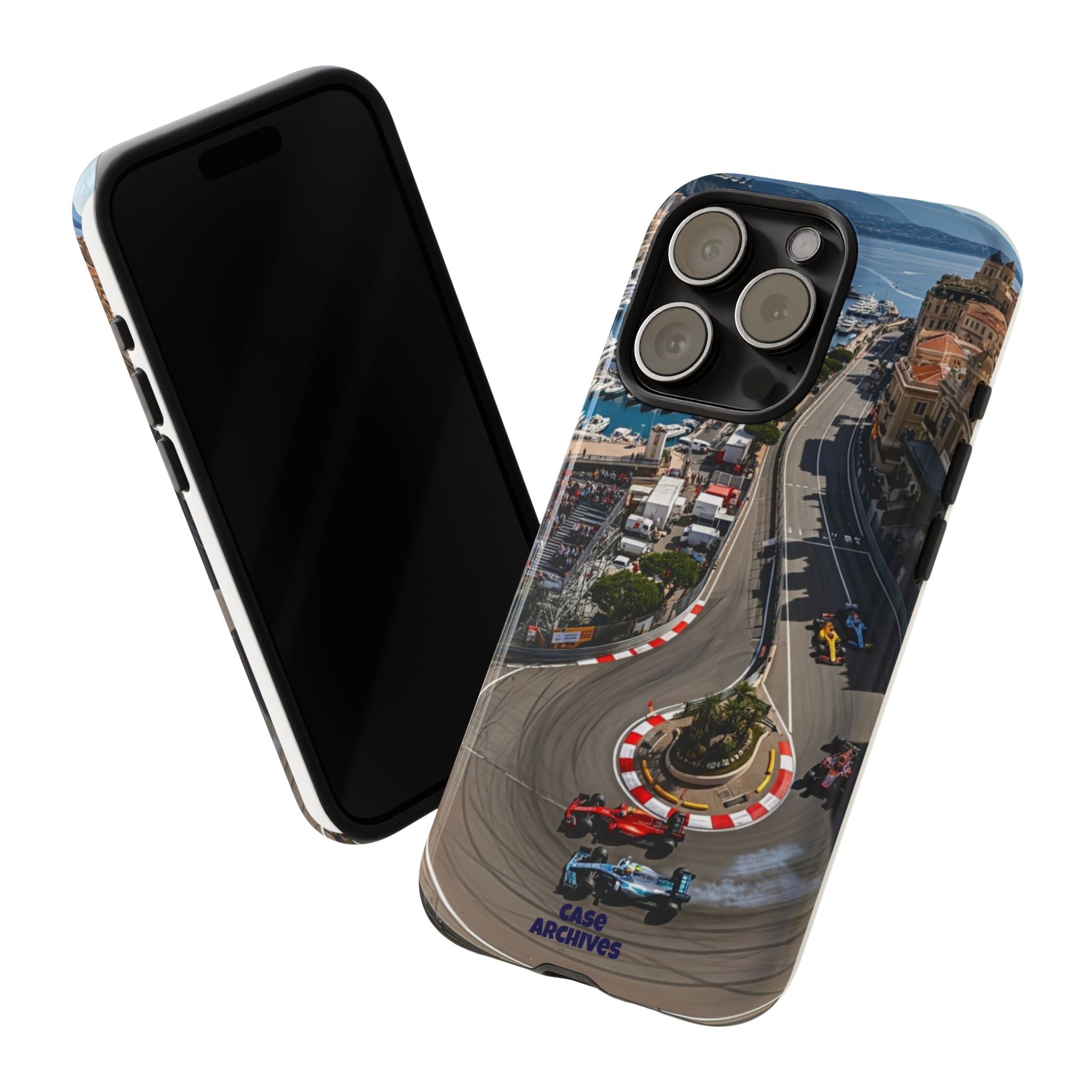 F1 Circuit Phone Case – Monaco Grand Prix Track Design